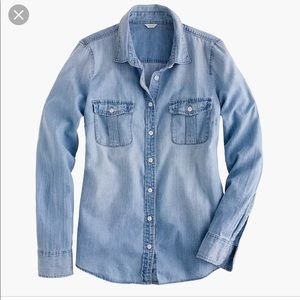 J Crew Keeper Chambray Shirt - a CLASSIC!
